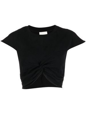 Isabel Marant short-sleeve cropped T-shirt - Black