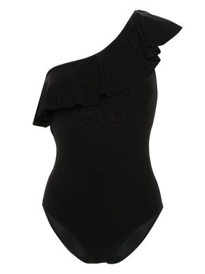 ISABEL MARANT Sicilya ruffle-detailing swimsuit - Black