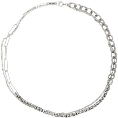Isabel Marant Silver Chains Necklace