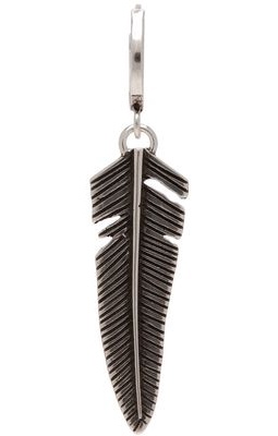 Isabel Marant Silver Feather Single Earring