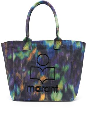 ISABEL MARANT small Yenky canvas tote bag - Blue