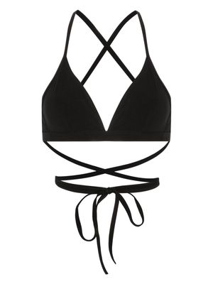 ISABEL MARANT Solange bikini top - Black