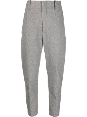 Isabel Marant tapered cropped trousers - Grey