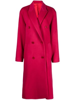ISABEL MARANT Theodore double-breasted coat - Pink