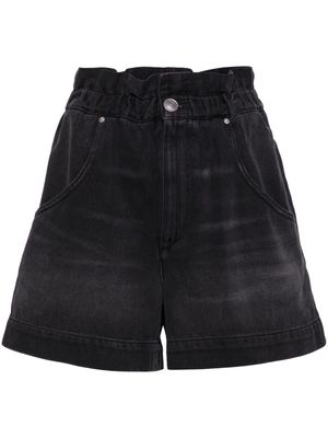 ISABEL MARANT Titea denim shorts - Black
