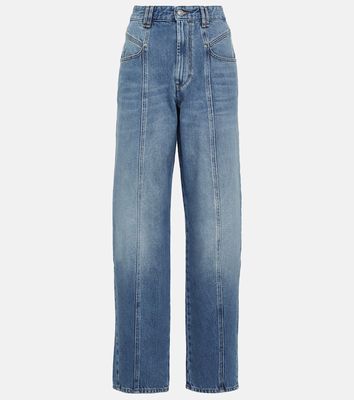 Isabel Marant Vetan high-rise wide-leg jeans