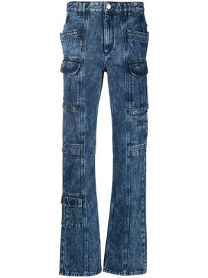 Isabel Marant Vokayo straight-leg jeans - Blue