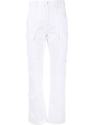 Isabel Marant Vokayo straight-leg jeans - White