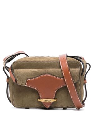 Isabel Marant Wasy leather crossbody bag - Green