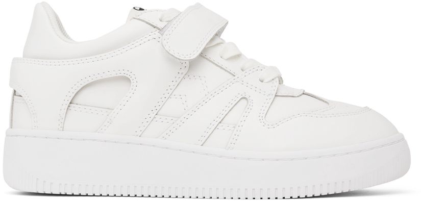 Isabel Marant White Baps Sneakers