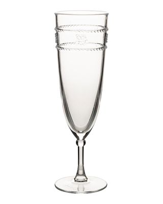Isabella Acrylic Champagne Flute