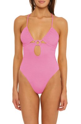 Isabella Rose Maza Multiway One-Piece Swimsuit in Pinkie