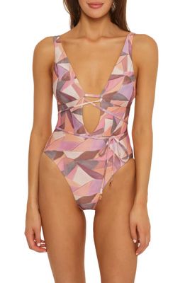 Isabella Rose Victoria One-Piece Swimsuit in Multi