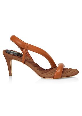 Isabella Vegan Leather Slingback Sandals