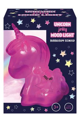 Iscream Bubblegum Scented Unicorn Jelly LED Mood Light in Pink