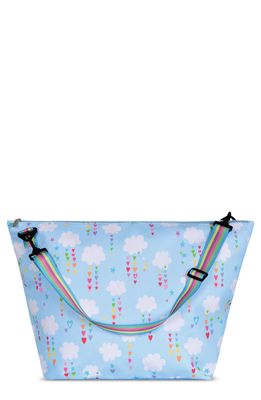 Iscream Cheerful Clouds Travel Bag in Blue
