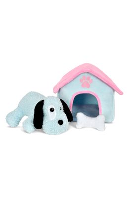Iscream Dog House Plush Toy in Blue