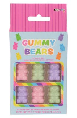 Iscream Gummy Bear Lip Balm Set in Multi