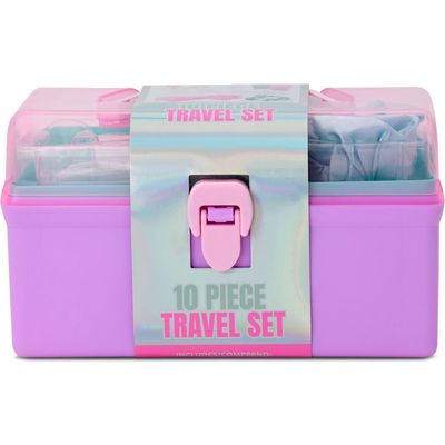 Iscream Kids' Travel Case Set in Multi 