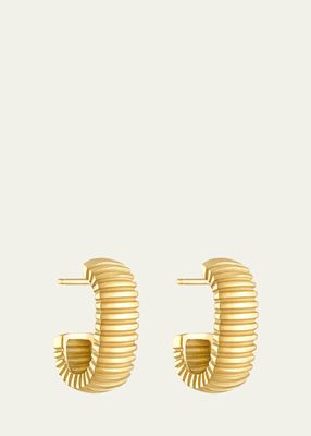 Isla Squared Hoop Earrings