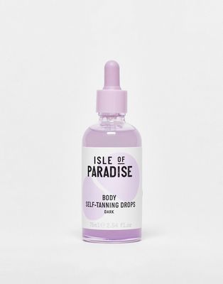 Isle of Paradise Body Drops Dark 75ml-No color
