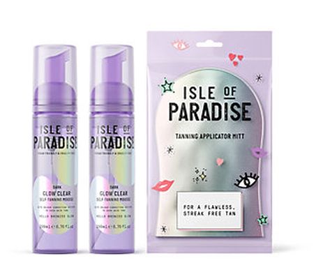 Isle of Paradise Self Tanning Mousse Duo w/ Mit