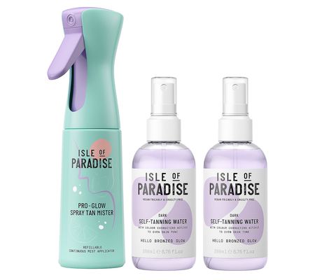 Isle of Paradise Self-Tanning Water Duo with Mister