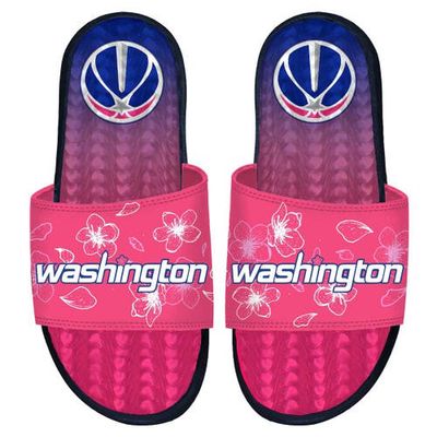 ISLIDE Navy Washington Wizards 2022/23 City Edition Gel Slide Sandals