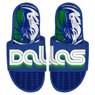 ISLIDE Royal Dallas Mavericks 2022/23 City Edition Gel Slide Sandals