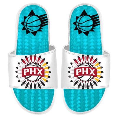 ISLIDE White Phoenix Suns 2022/23 City Edition Gel Slide Sandals