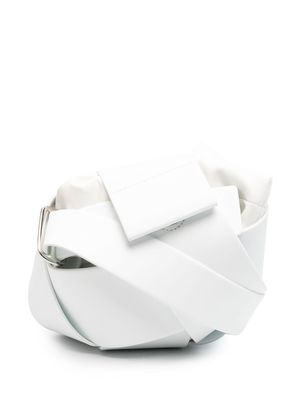 Issey Miyake Ivy interwoven-design crossbody bag - White