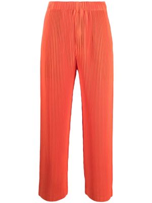 Issey Miyake Mc August pleated trousers - Orange