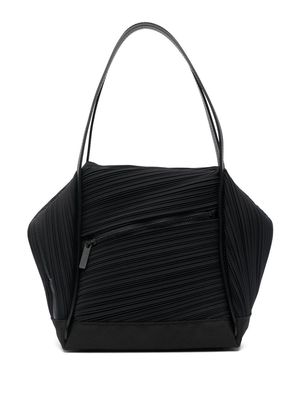 Issey Miyake medium fully-pleated tote bag - Black