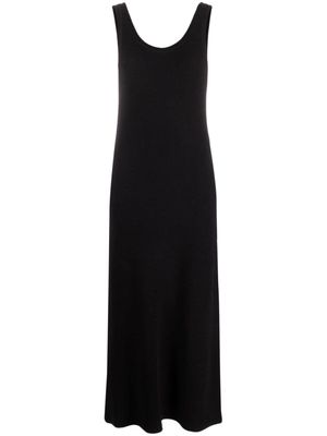 Issey Miyake scoop-neck maxi dress - Black