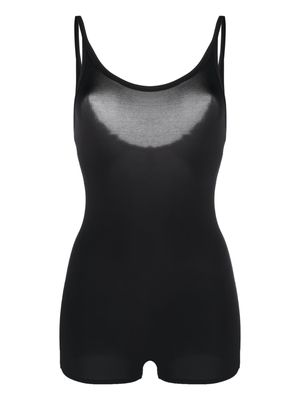 Issey Miyake scoop-neck sleeveless bodysuit - Black