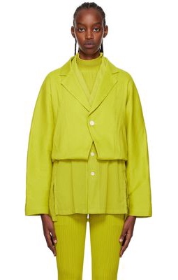 Issey Miyake Yellow Peel Jacket