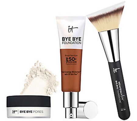 IT Cosmetics Bye Bye Foundation, Bye Bye Pores w/ Brush