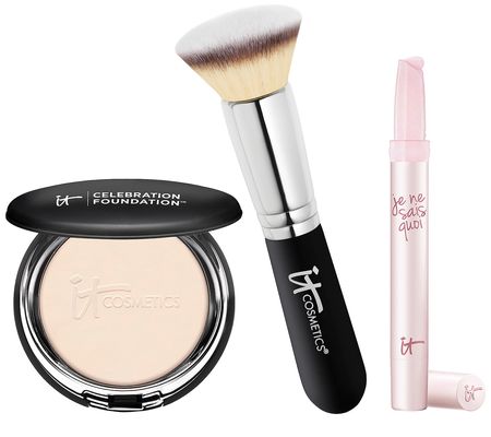 IT Cosmetics Celebration Foundation & Lip Treat w/ Luxe Brush