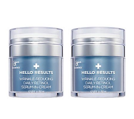 IT Cosmetics Hello Results Daily Retinol Serum- in-Cream Duo