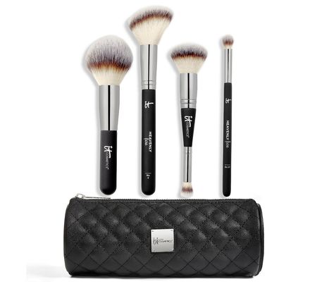 IT Cosmetics Special Edition Holiday 4-pc Luxe Brush Kit w/Bag