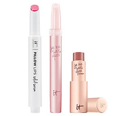 IT Cosmetics Treat & Plump Your Lips Anti-Aging3-pc Collection