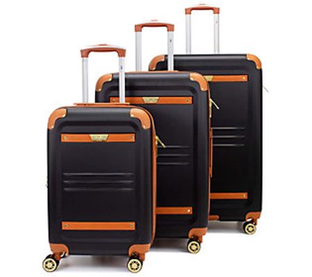 ITALIA 3-Piece Expandable Spinner Luggage Set