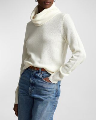 Italian Cashmere Turtleneck Sweater