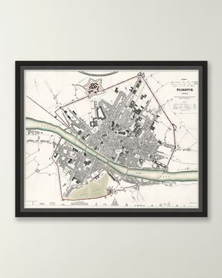Italian Map Series - Florence
