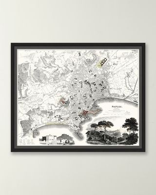 Italian Map Series - Naples