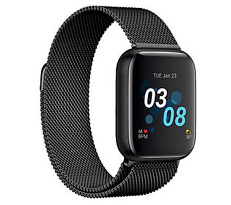 iTouch Air 3 Fitness Smartwatch with Metal Mesh Strap
