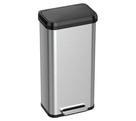 iTouchless ProX SoftStep Stainless Steel Trash Can 20 Gallon