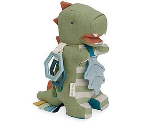 Itzy Ritzy Link & Love Activity Plush with Teet er