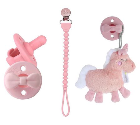 Itzy Ritzy Unicorn Pacifier Bundle