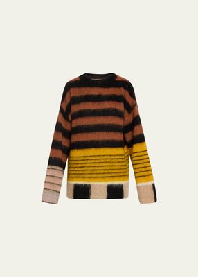 Ivan Stripe Mohair Sweater